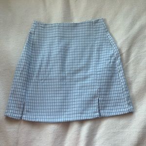 Brandy Melville gingham skirt